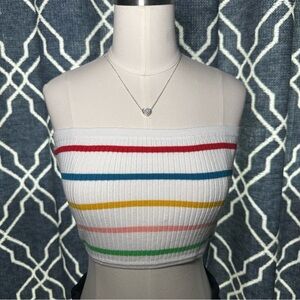FOREVER 21 Striped Tube Top